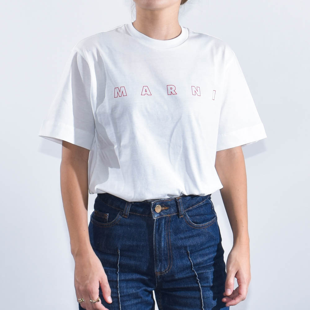 楽天市場】マルニ Tシャツ キッズ ロゴ 大人もOK レディース MARNI
