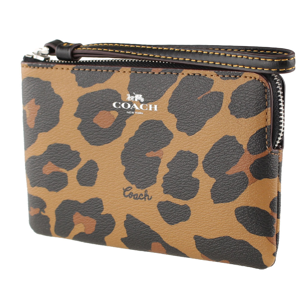 楽天市場】コーチ ポーチ COACH CC871 SVMU4 ブラウンマルチ 茶