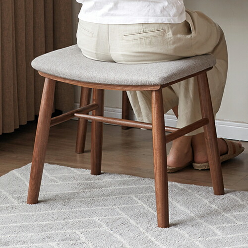 楽天市場】スツール 木製 ダイニングチェア ダイニングチェアー 無垢材