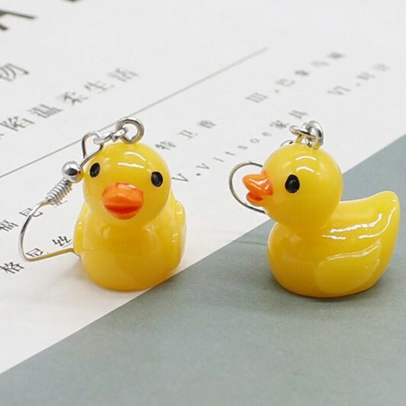 楽天市場】アヒル ステンレスピアス 1個販売 サージカルステンレス316L