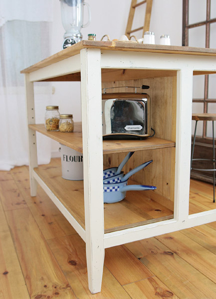 楽天市場】テーブル カウンター 調理台 ダイニング セット 木製