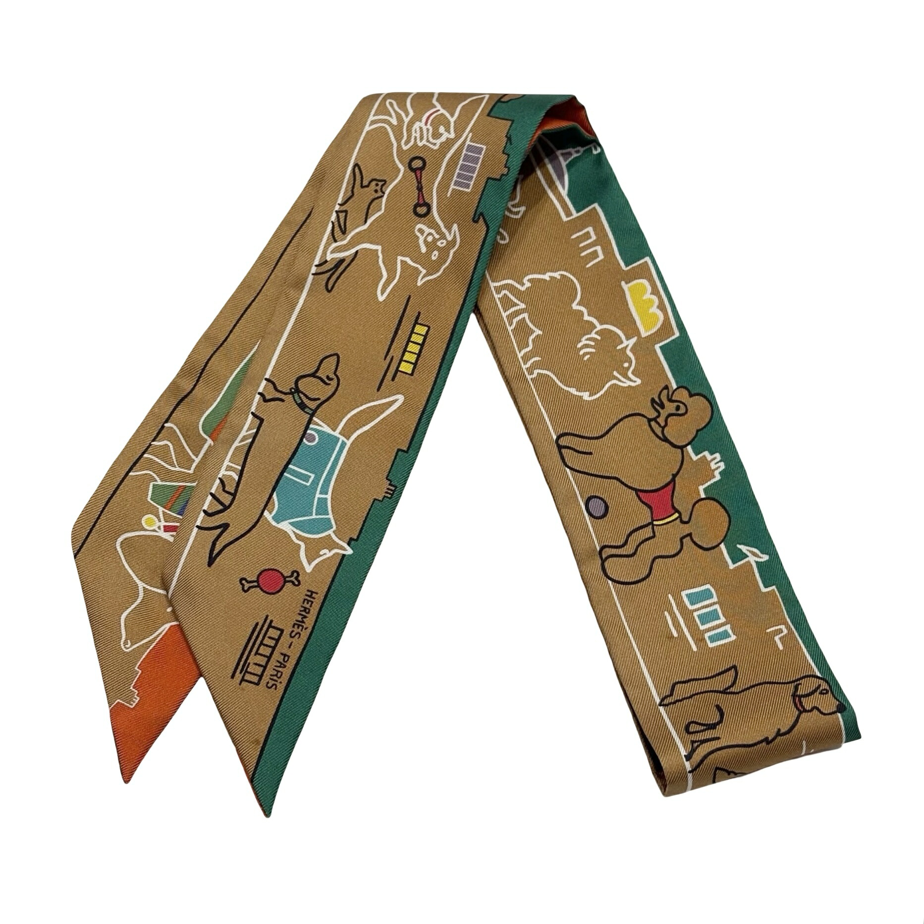 楽天市場】エルメス ツイリー ブラウンの通販