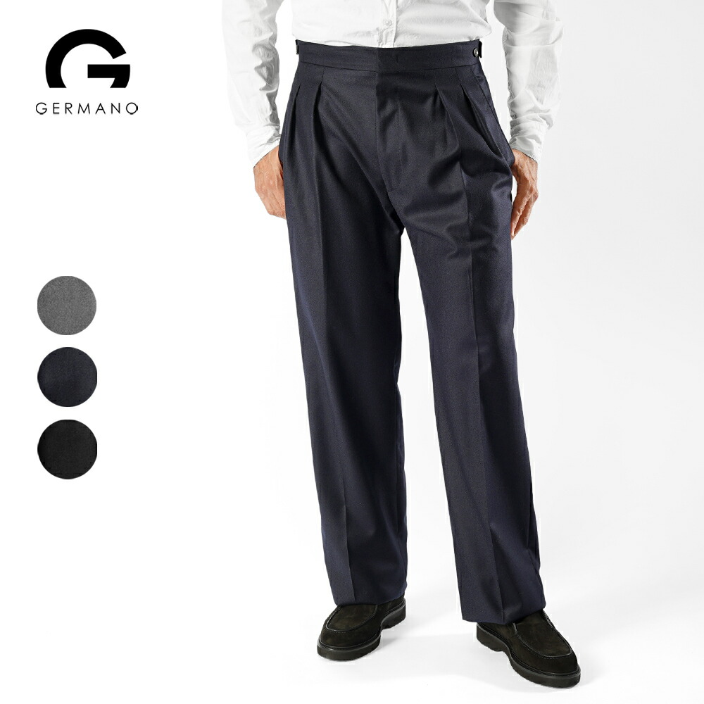 楽天市場】ジェルマーノ GERMANO 3ODG-3611 ベルトレス ワイド