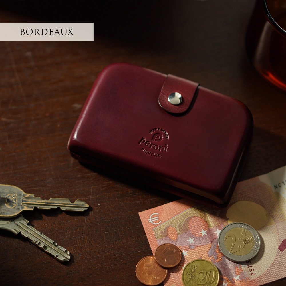 楽天市場】ペローニ PERONI FIRENZE ミニ財布 ミニウォレット グリーン