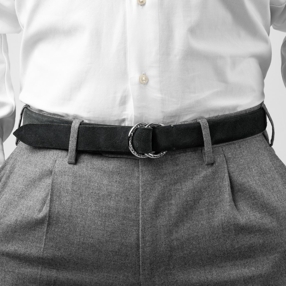 楽天市場】サドラーズ Saddler's リングベルト スエード【3.0cm幅