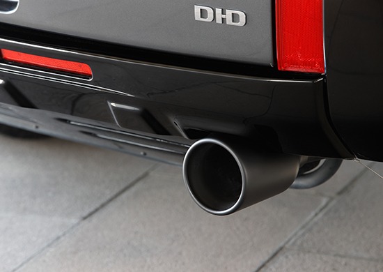 楽天市場】ELFORD ミツビシ デリカD:5 ブラックレボルシオンマフラー