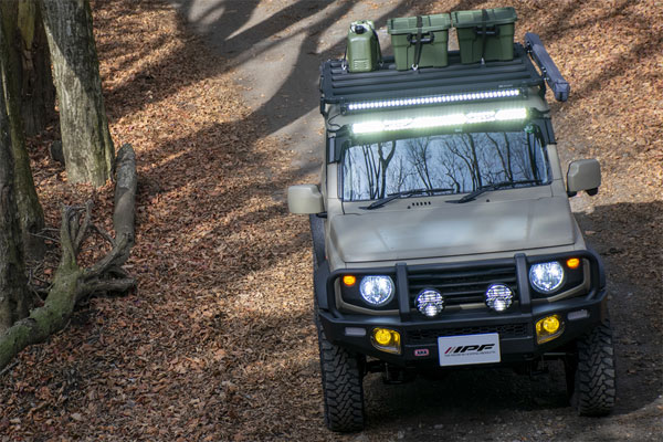 楽天市場】IPF ジムニー LEDライトバー ブラケットセット2 600S