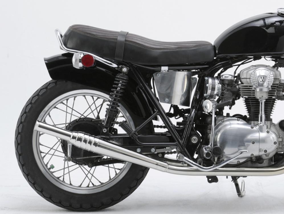 楽天市場】カワサキ W650/400 ショートボブフェンダー モーターロック