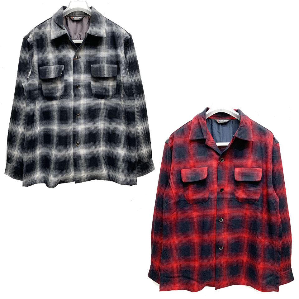 楽天市場】全2色 タウンクラフト TOWNCRAFT オンブレチェックシャツ