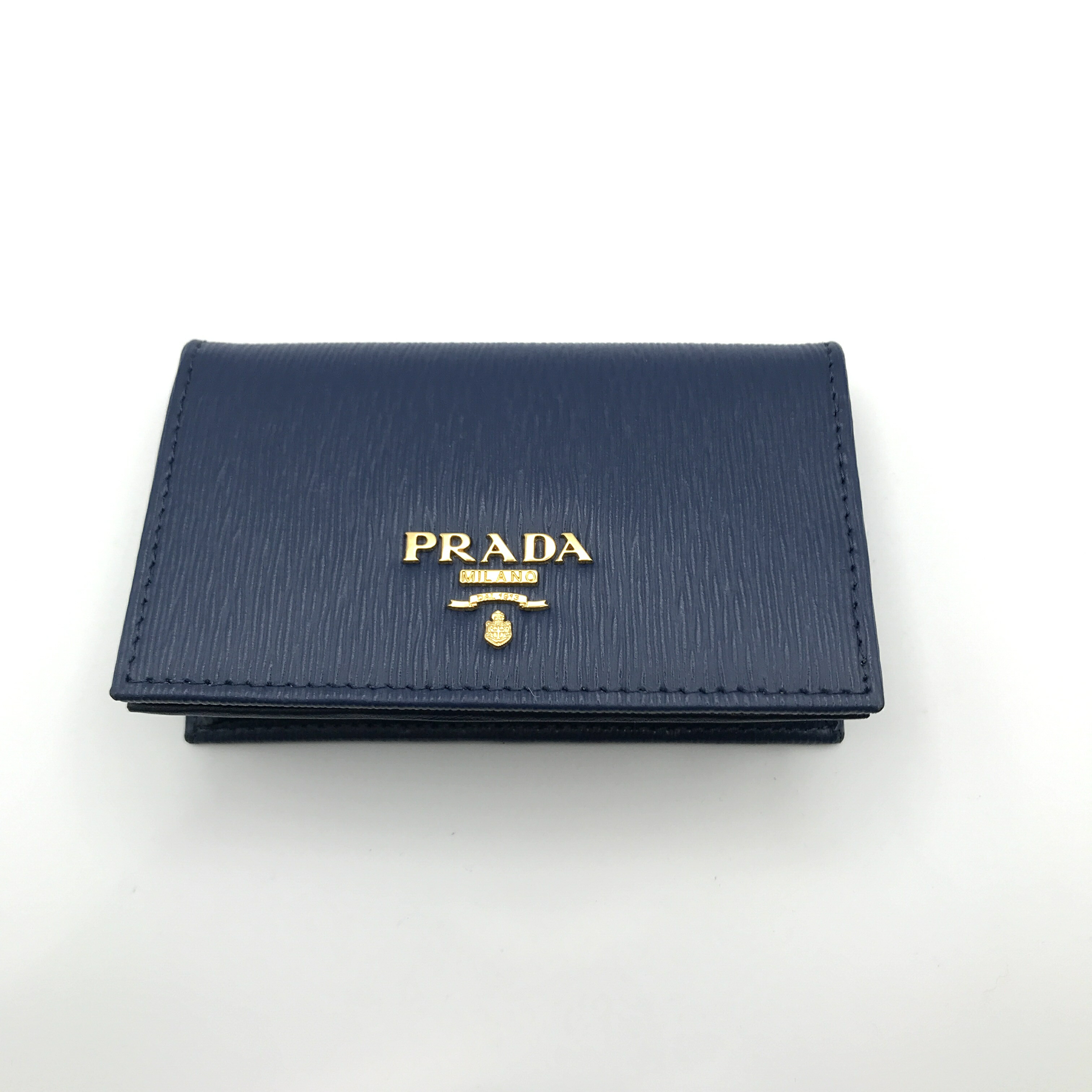 楽天市場】【中古】PRADA プラダ サフィアーノ メタルロゴ レザー