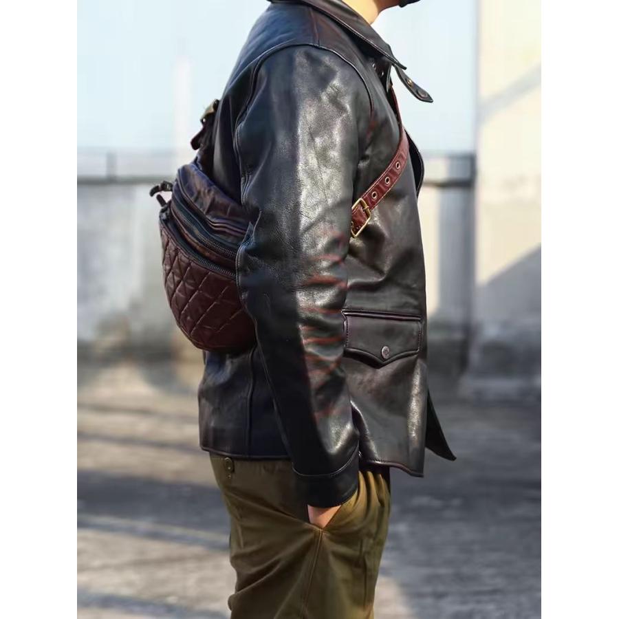 楽天市場】強くお勧め☆1.0mm 茶芯ホースハイド 30's ワークコート