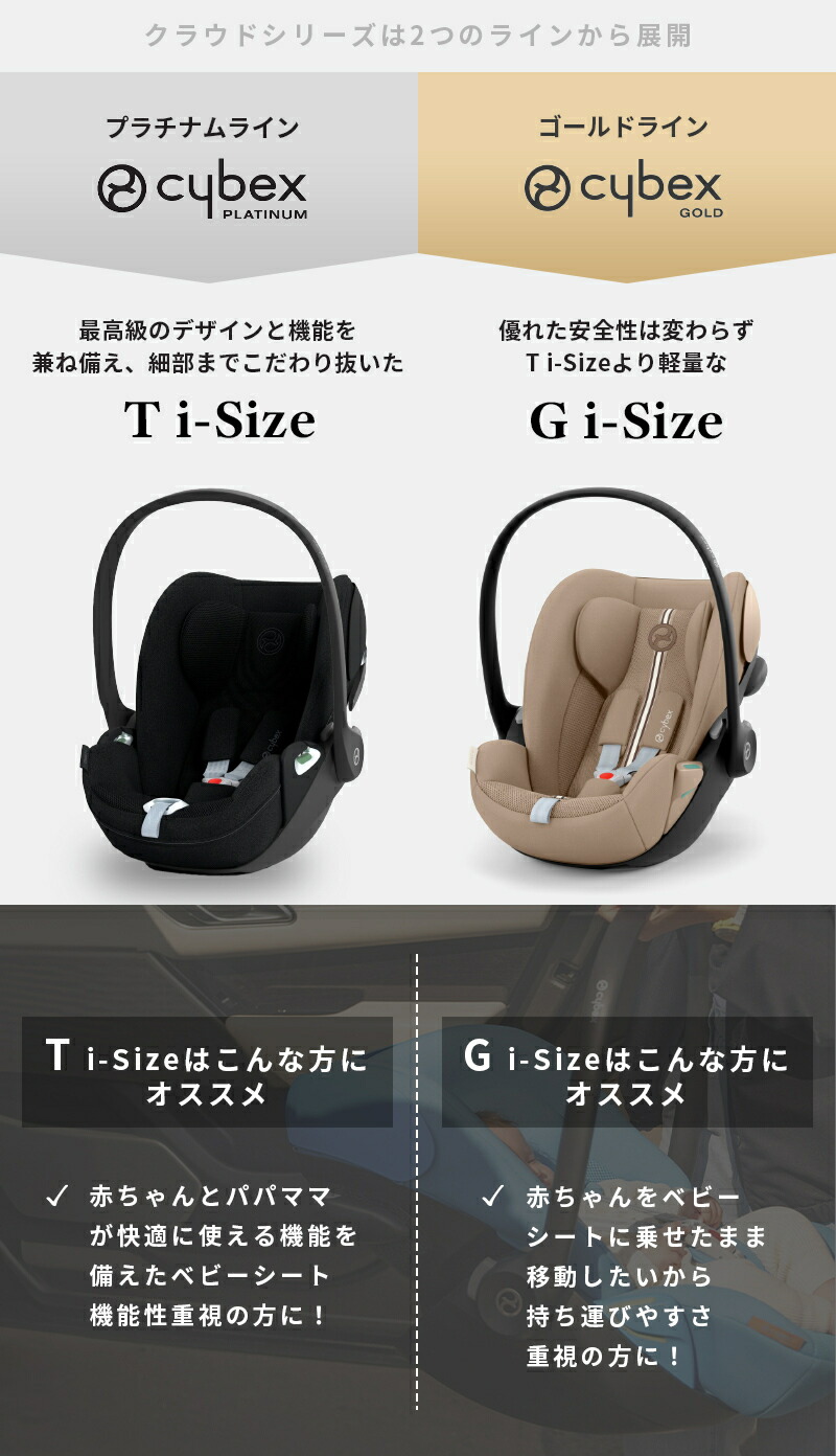 楽天市場】レビュー特典あり サイベックス クラウド T i-Size クラウド