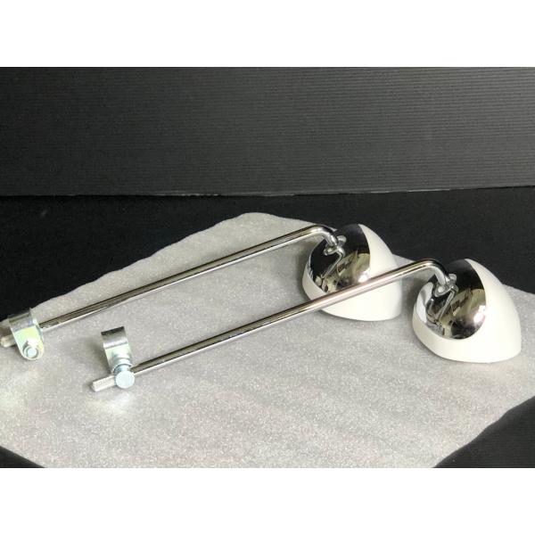 楽天市場】栃木発☆在庫有☆ ナポロッキー タイプ ミラー☆ 白