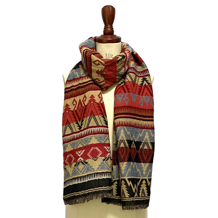 楽天市場】ラルフローレン ダブルアールエル RRL ネイティブ柄 ウール