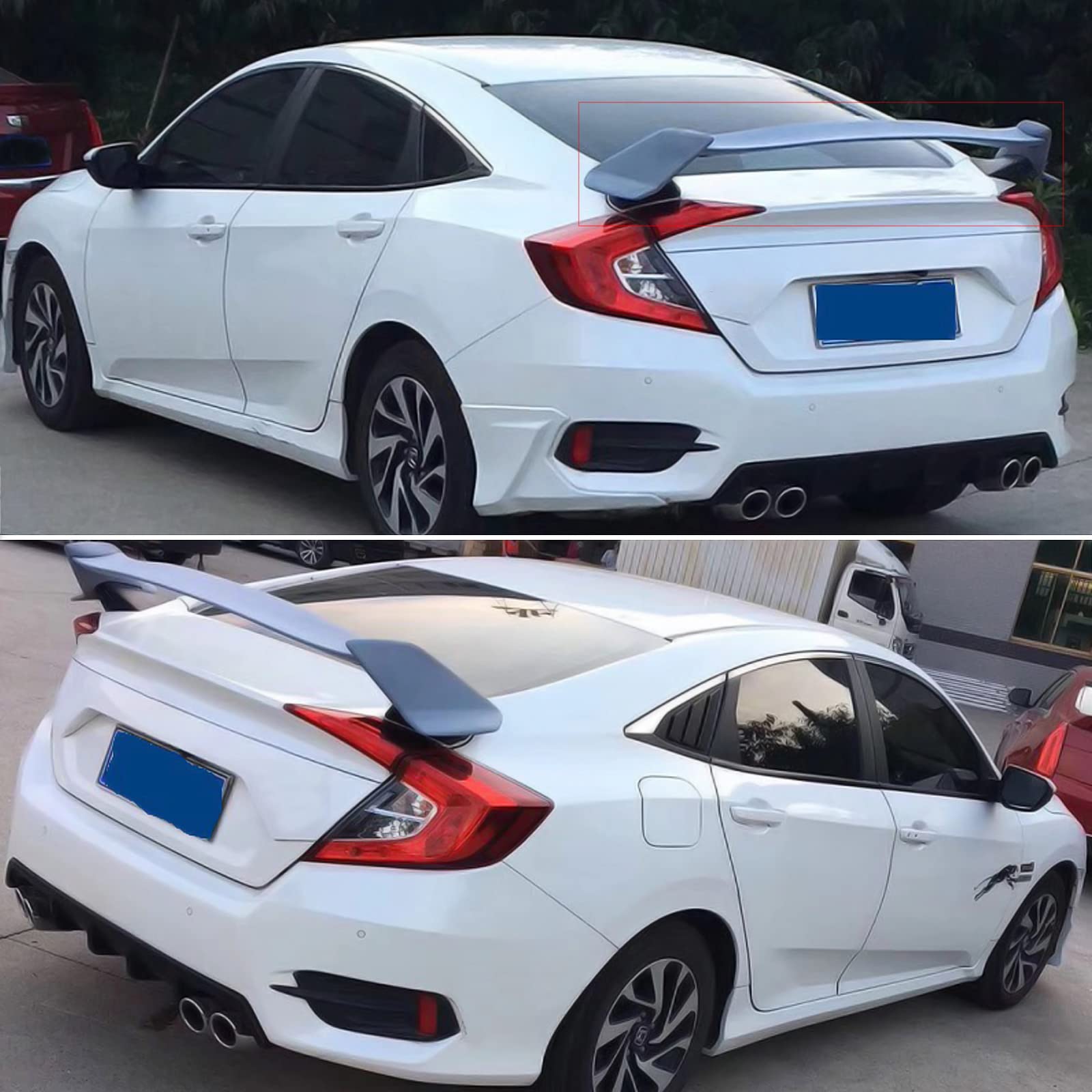 楽天市場】リアウイング リアスポイラー ホンダ シビック ハッチバック