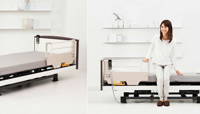 楽天市場】日本製 パラマウントベッド サイドグリップ 1本入り 固定式