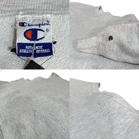 楽天市場】90s Champion R/W Type Sweatshirt 灰 XL チャンピオン