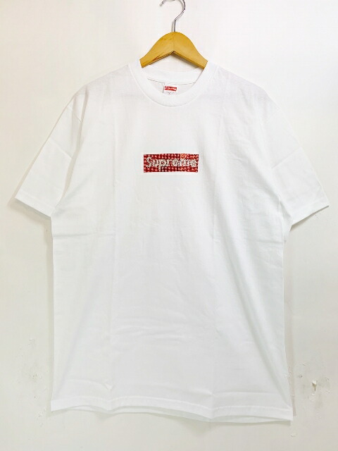 楽天市場】19SS SUPREME × SWAROVSKI 25th Anniversary Box Logo Tee