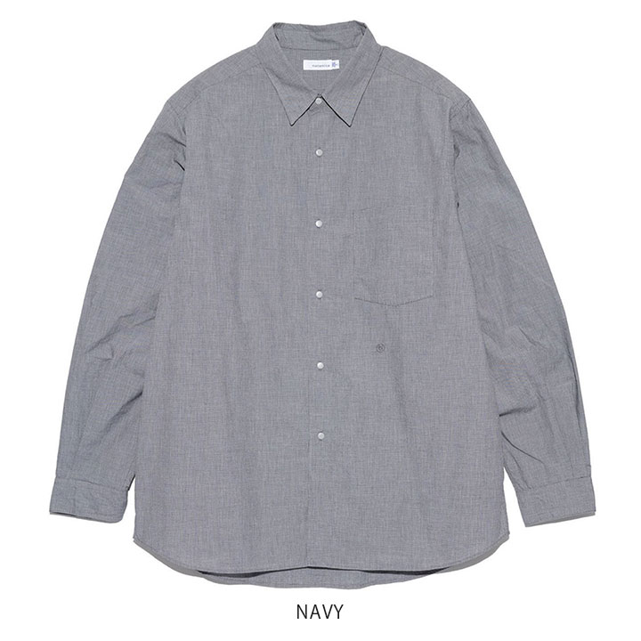 楽天市場】nanamica(ナナミカ) レギュラーカラー ウインドシャツ
