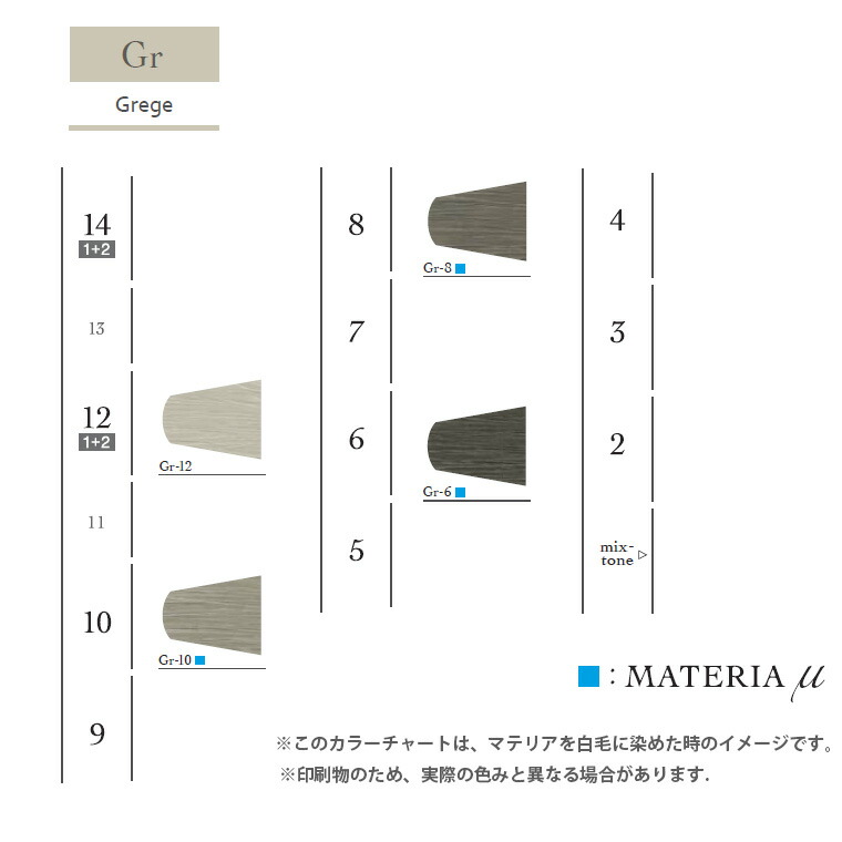 楽天市場】ルベル マテリア μ テクスチャーシェード Gr グレージュ 第1