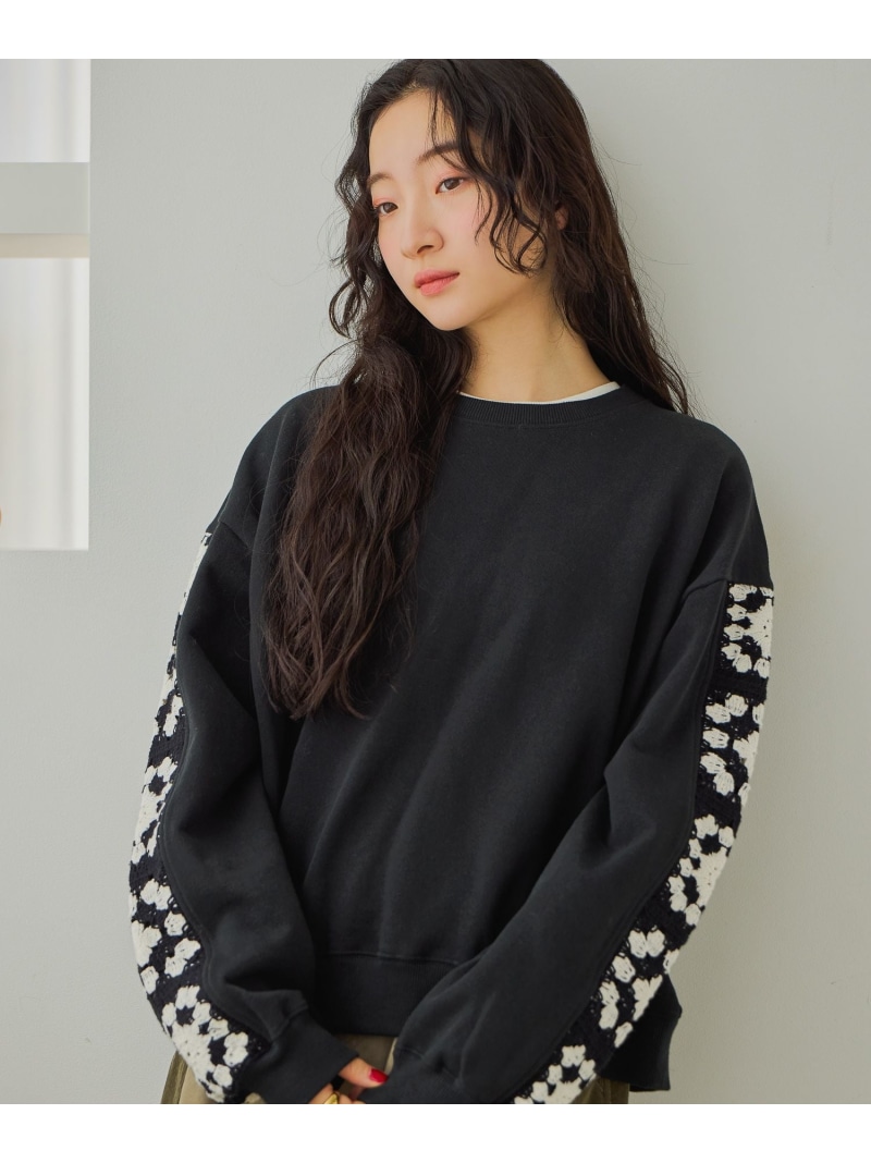 楽天市場】クロシェコンビプルオーバー niko and  ニコアンド