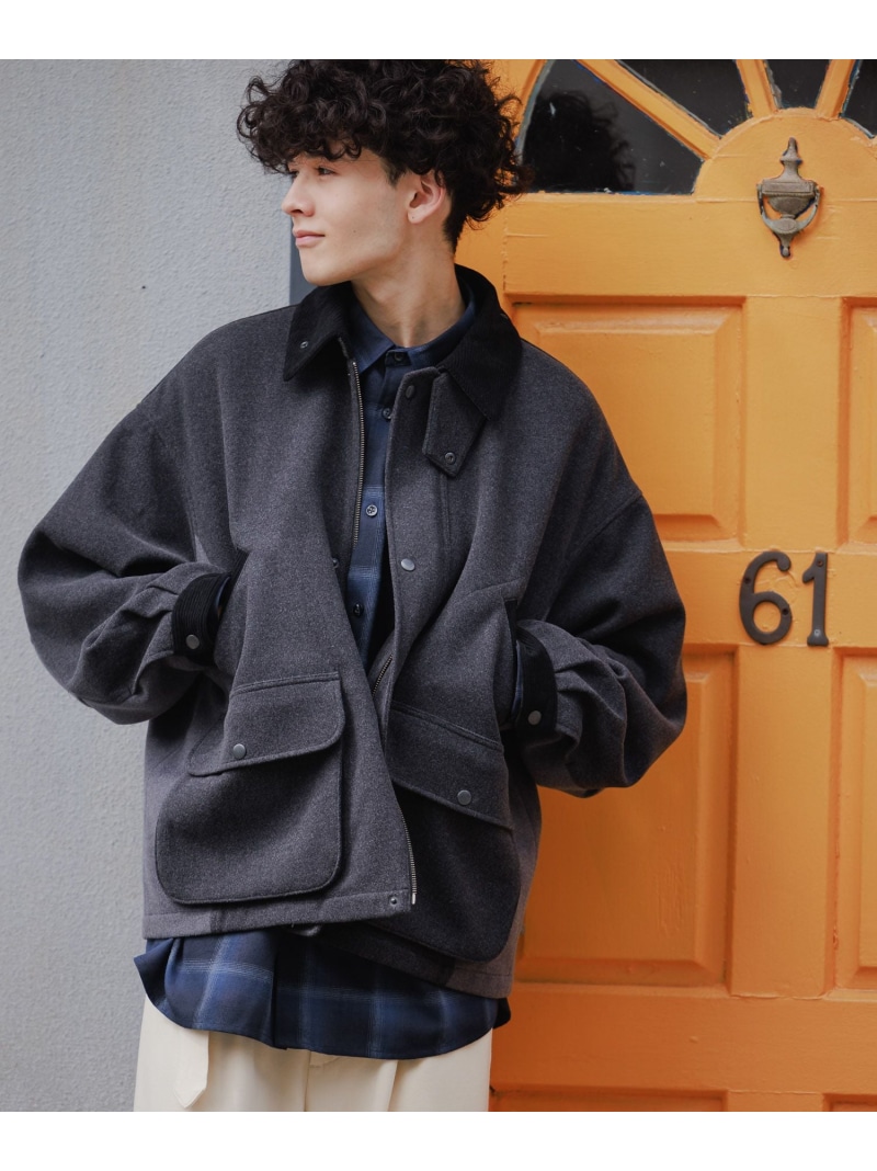 楽天市場】ウーリーテックハンティングブルゾン niko and