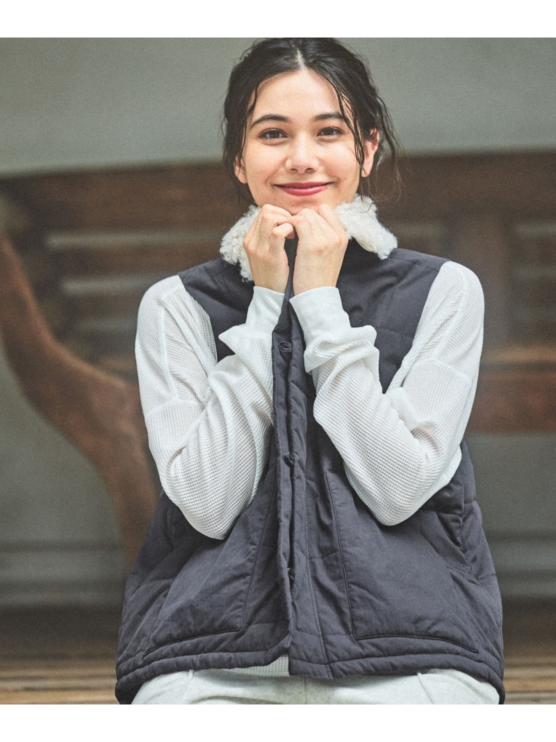 楽天市場】【SALE／50%OFF】スクエアキルティングベスト niko and