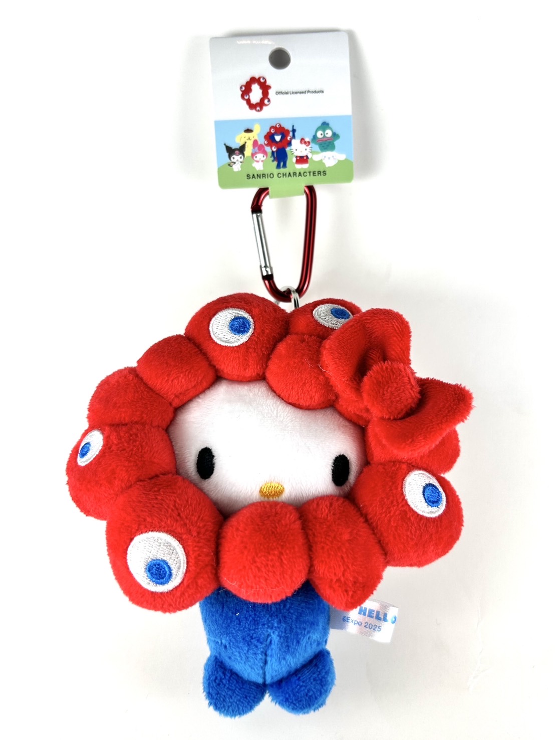 楽天市場】ミャクミャク なりきり ぬいぐるみ ハローキティ カラビナ