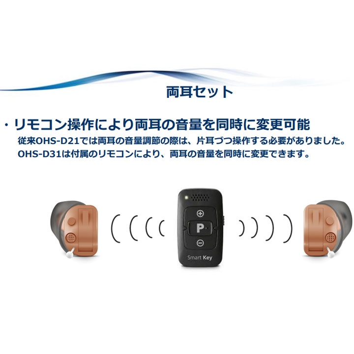 楽天市場】オンキョー ONKYO 補聴器 片耳用 デジタル補聴器 リモコン式