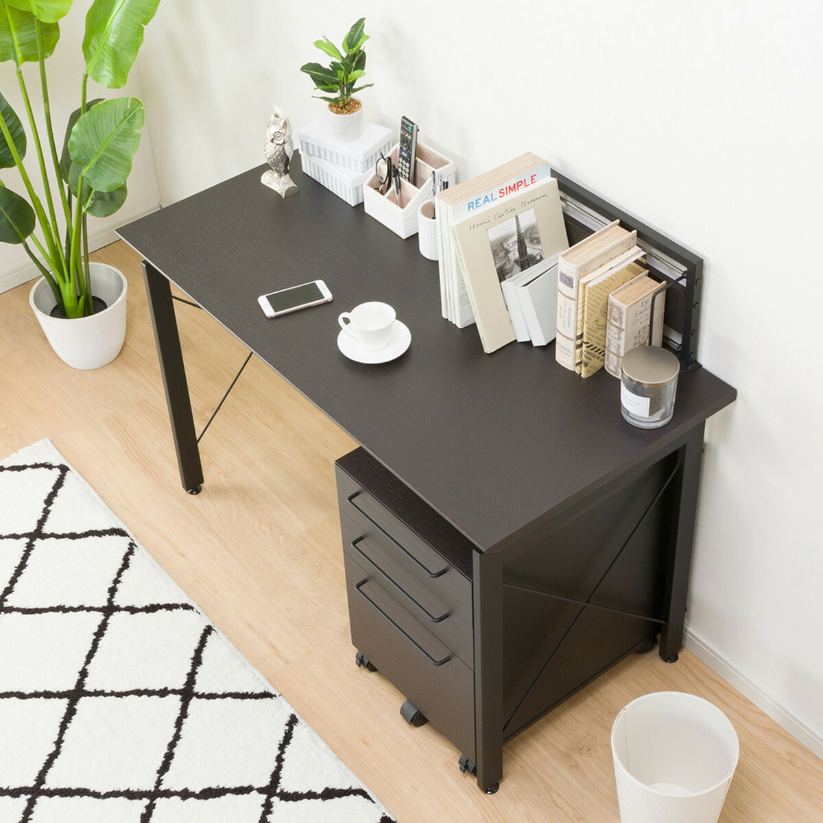 楽天市場】[幅120cm]デスクワゴンセット (サーヤ) ニトリ 【玄関先迄