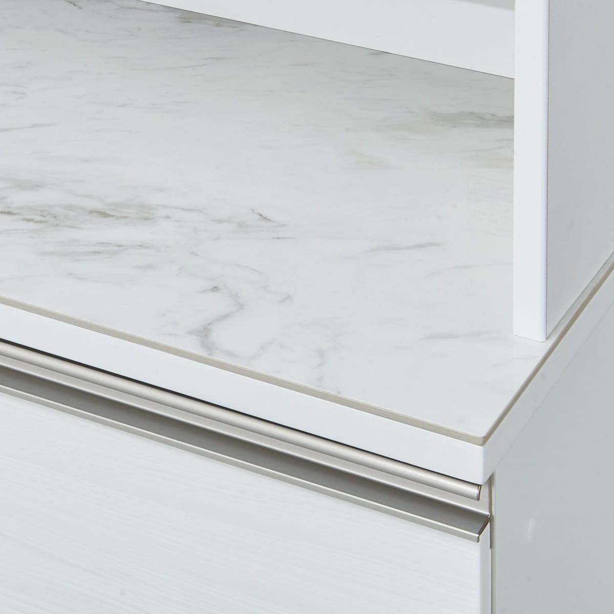 楽天市場】キッチンボード(セラミック天板リガーレ160KB ハイタイプ