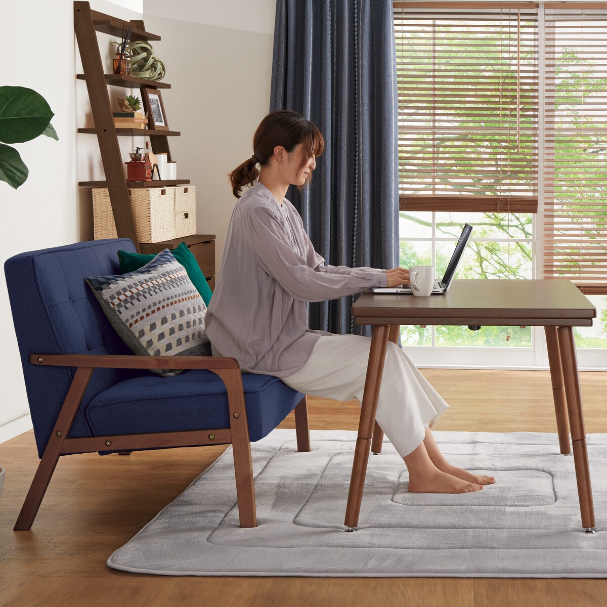 楽天市場】2人掛け 天然木フレームのコンパクトソファ (ルッキ2KD