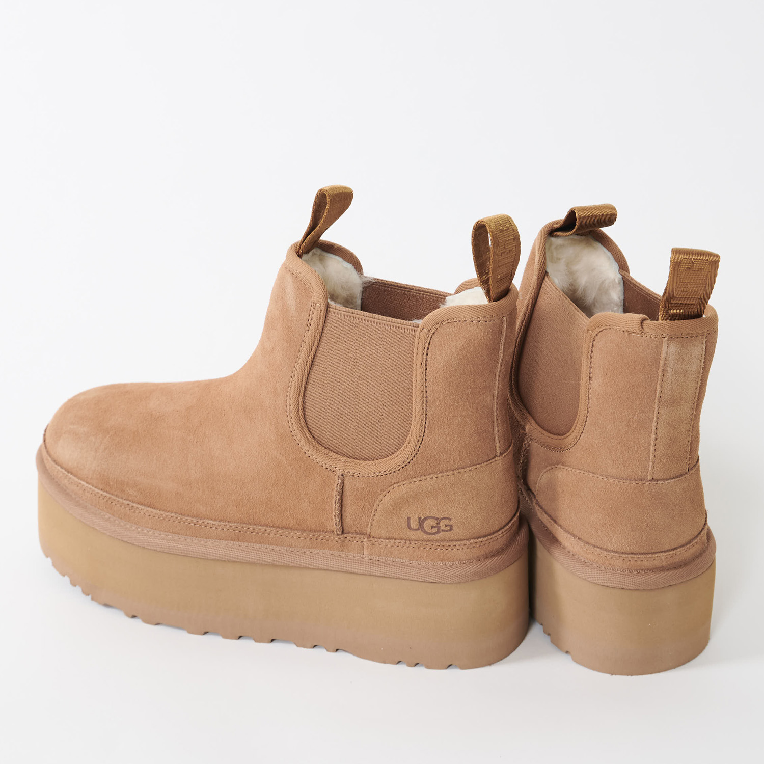 楽天市場】UGG W NEUMEL PLATFORM CHELSEA アグ ブーツ ムートンブーツ