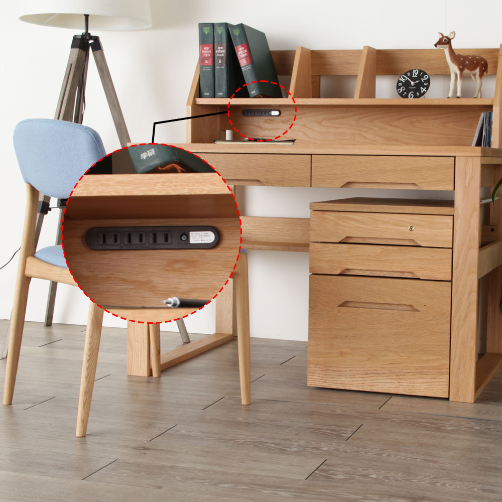 楽天市場】デスク ブックスタンド サイドワゴン 3点セット デスク幅