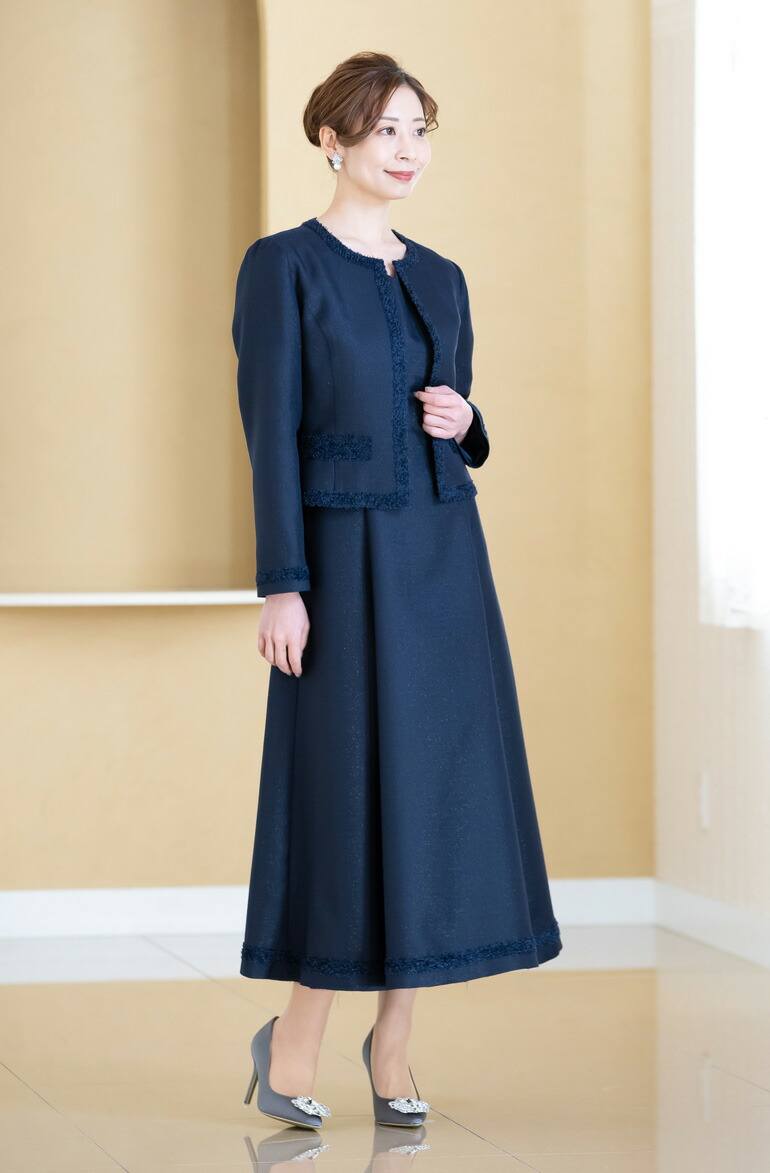 楽天市場】【安心の日本製】 結婚式 親族 母親 セットアップ ドレス