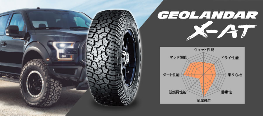 楽天市場】4本セット ヨコハマタイヤ GEOLANDAR X-AT G016 265/70R17
