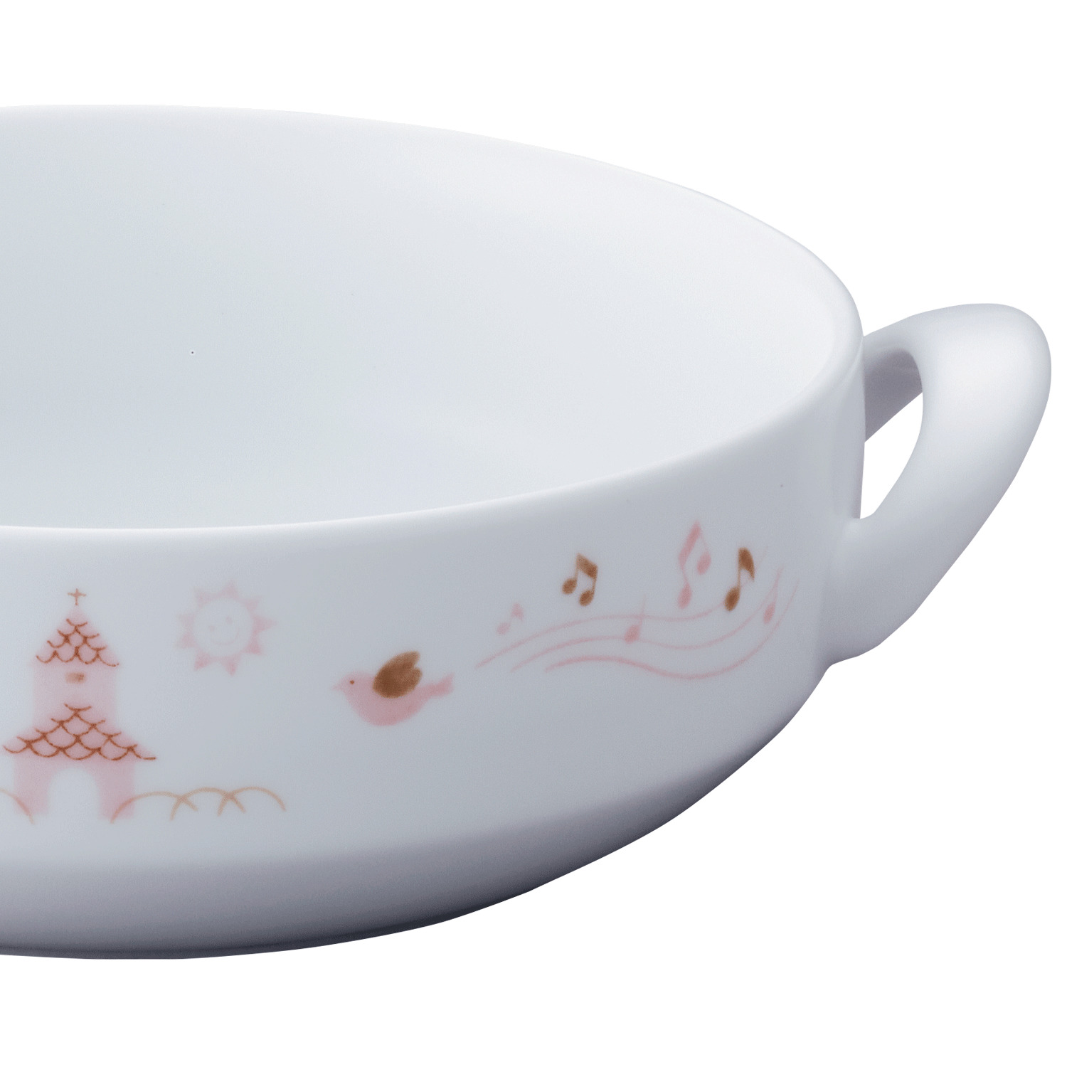 楽天市場】ノリタケ ライトステップ お子様セット(ピンク) / すくい