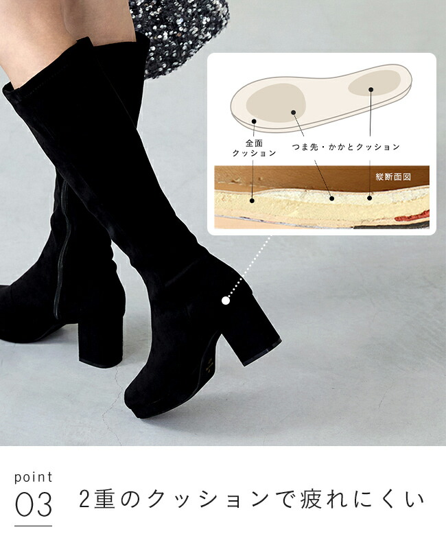 楽天市場】3/11 9:59マデ 5899円 送料無料 ロングブーツ レディース