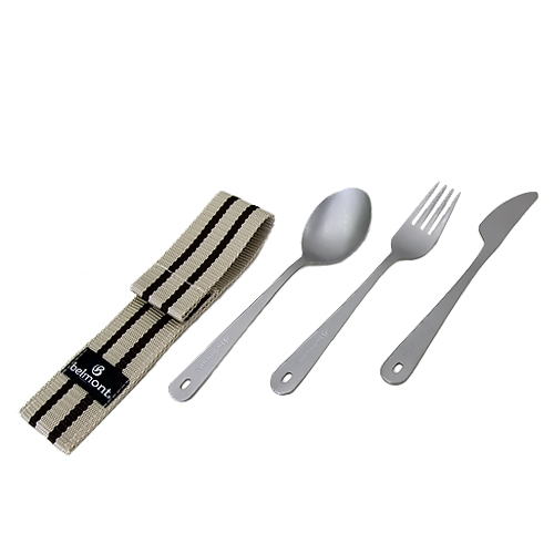 楽天市場】belmont(ベルモント)チタン カトラリー 3Pセット BM-073