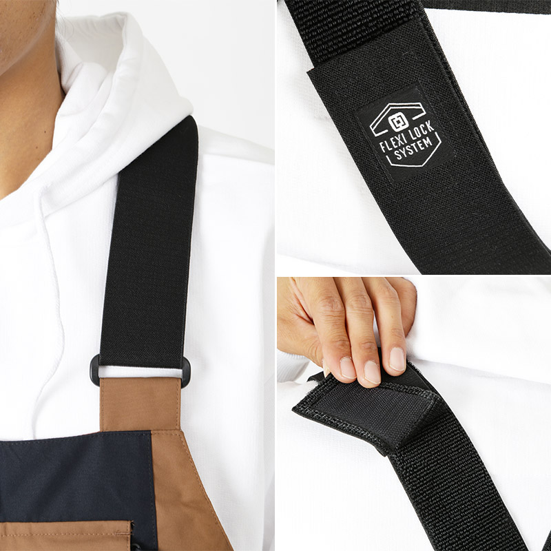 ☆超美品☆お洒落 ホースフェザーズ MEDLER ビブパンツ スノーボード