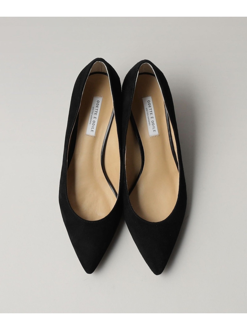 楽天市場】ポインテッドブロックヒール パンプス55↓↑ ODETTE E ODILE