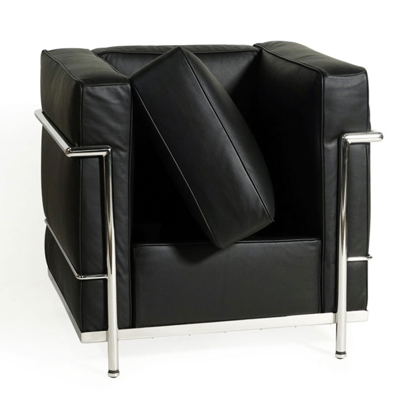 楽天市場】LC2 ソファ 1人掛け ル・コルビジェ リプロダクト 座面