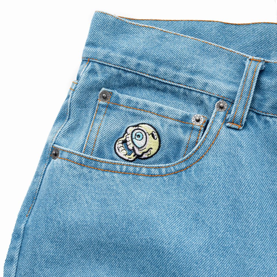 楽天市場】【 TOY MACHINE / ROBOT & SECT LOOSE STRAIGHT DENIM PANTS