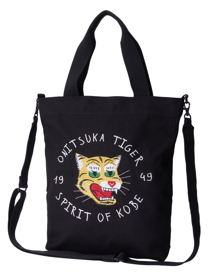 楽天市場】(U)【公式ショップ】MEDIUM CANVAS BAG Onitsuka Tiger