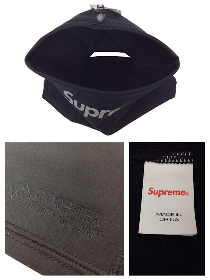 楽天市場】SUPREME シュプリーム 23AW / FW 新品 黒 WINDSTOPPER Neck