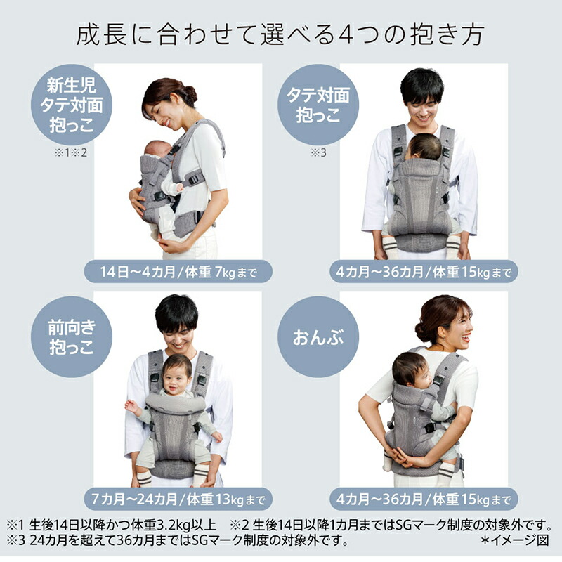 楽天市場】2025年6月発売 アップリカ ラクリスAB aprica 抱っこひも 4