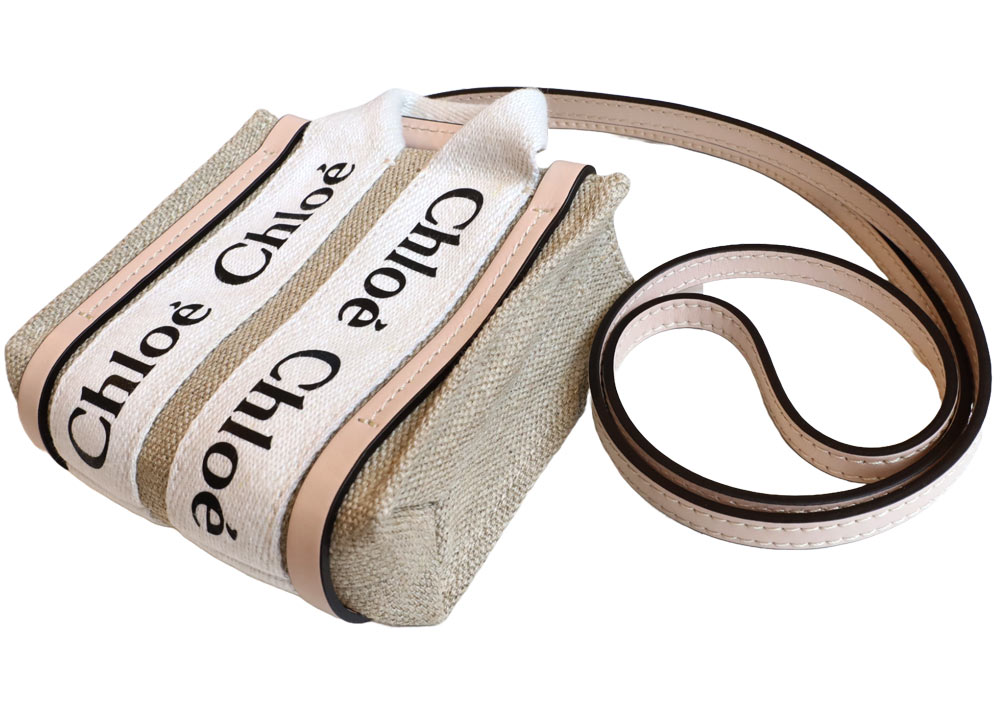 楽天市場】クロエ CHLOE Woody ウッディ ナノトートバッグ 2WAY