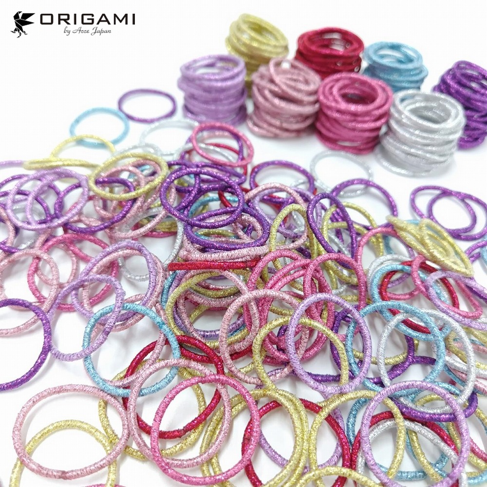 楽天市場】ヘアゴム リングゴム リング ゴム 細 ミニゴム 100本