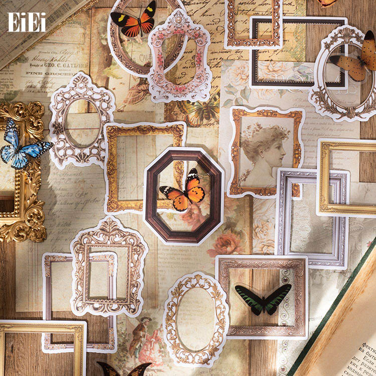 楽天市場】即日出荷 コラージュ 詰め合わせセット 額縁 シール 素材紙