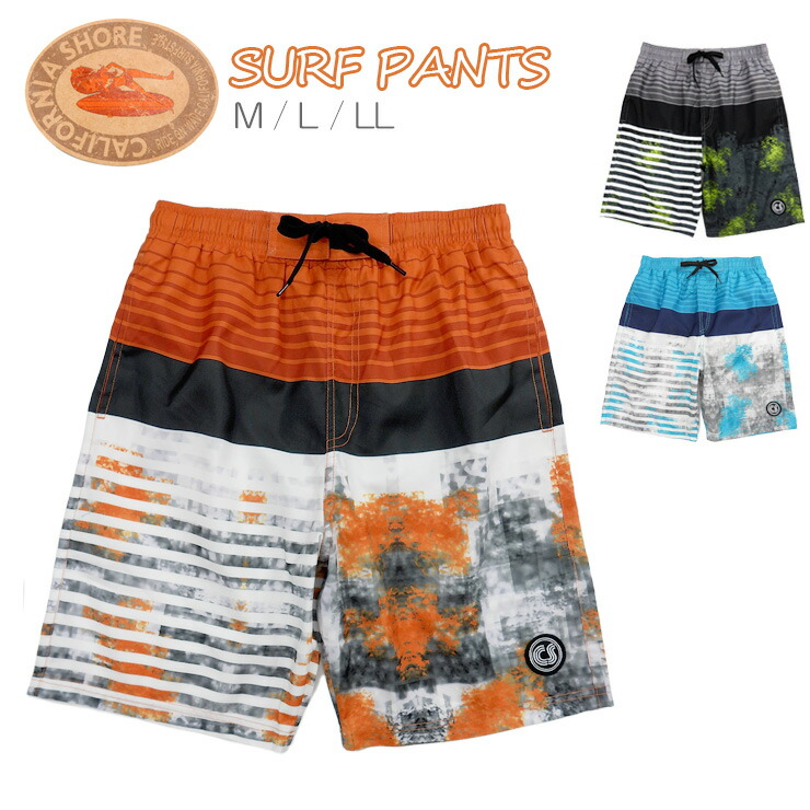 楽天市場】CALiFORNiA SHORE メンズ サーフパンツ 水着 M L LL